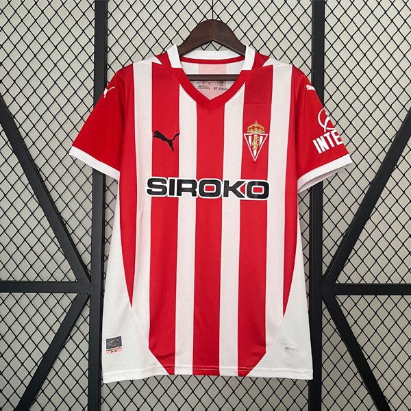 Tailandia Camiseta Sporting De Gijón Primera Equipación 2024/2025